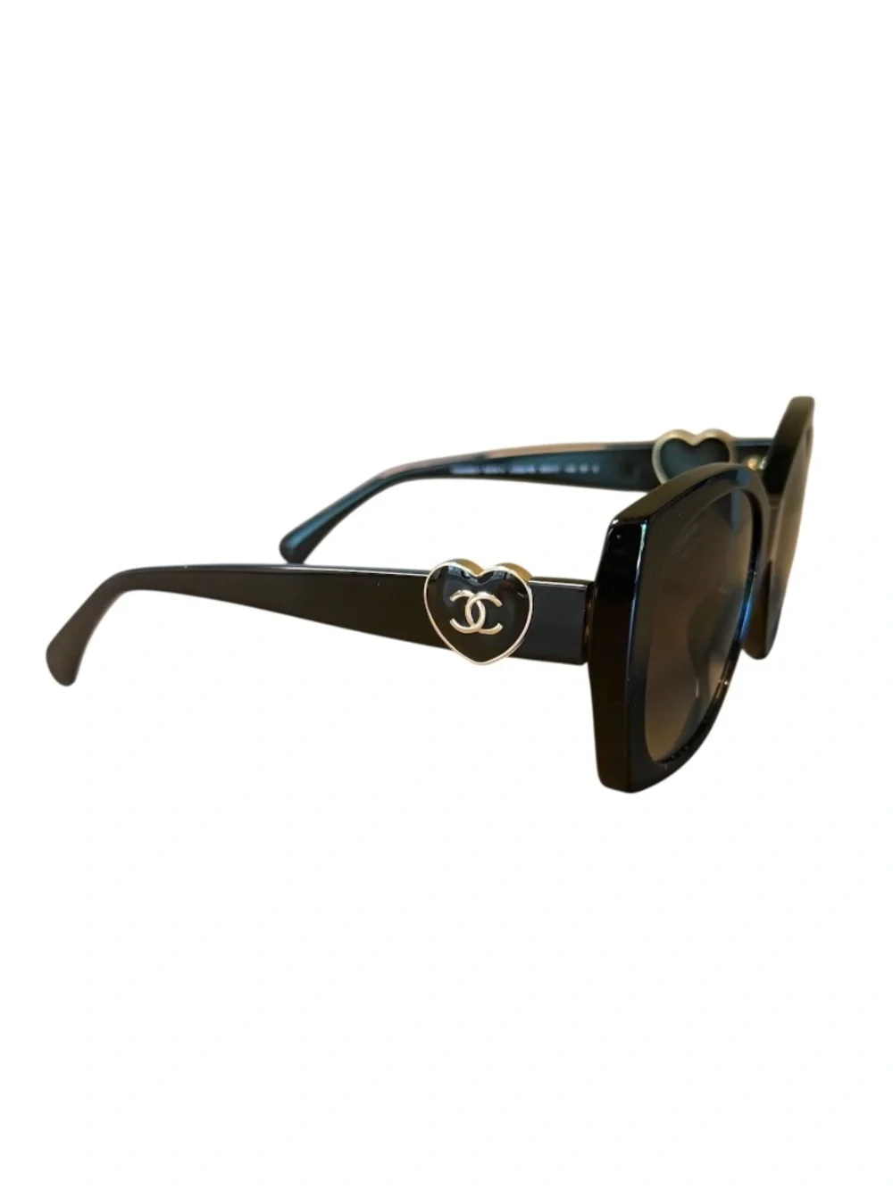 Chanel Square CC Heart Glasses